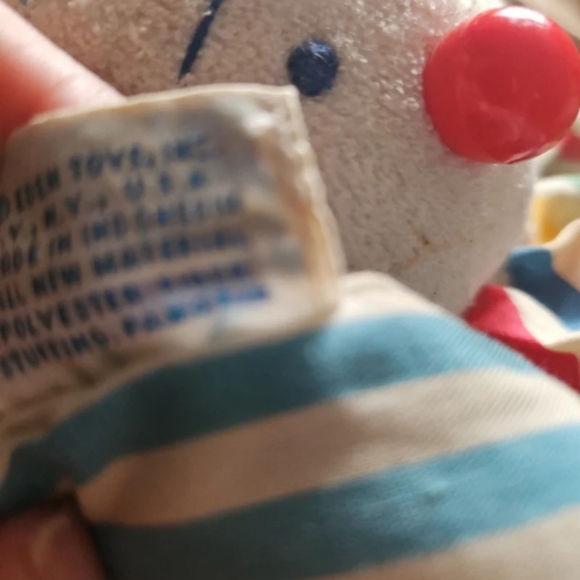 Vtg Eden "You are my Sunshine" musical Eden XL original clown pull cord RARE - Picture 5 of 6